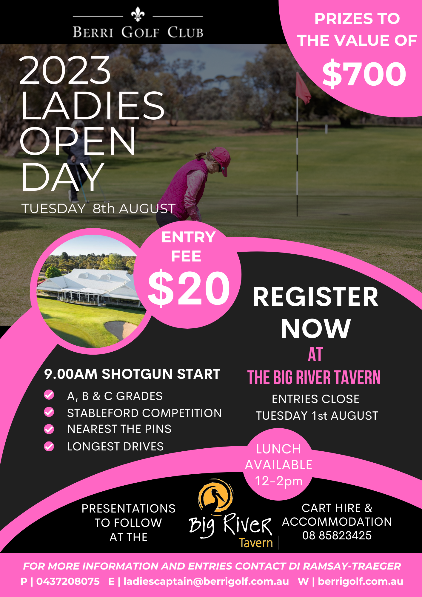 Ladies Open Day Berri 2023