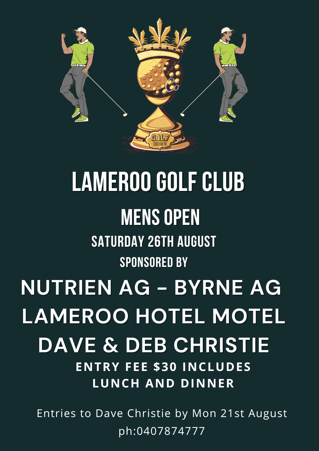Lameroo Mens Open 2023